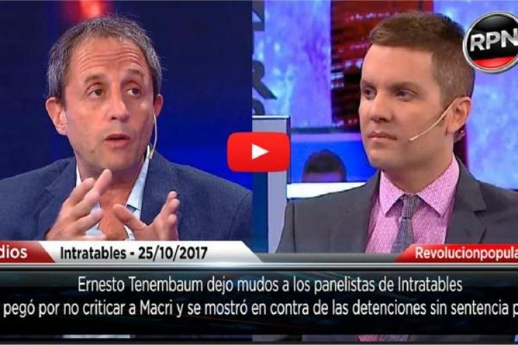 Tenembaum Apunt Al Periodismo Por No Criticar Al Gobierno De Macri Y