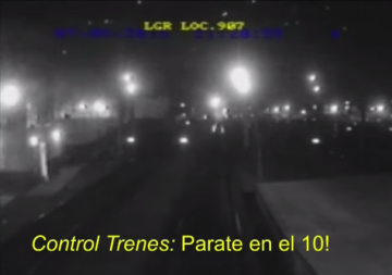 Difundieron el video del choque de trenes en Temperley