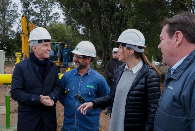 Denuncian Que Se Paralizo La Obra Del Gasoducto De La Costa Que Macri Y Vidal Recorrieron Con Su Candidato En Mar Del Plata Poltica Argentina