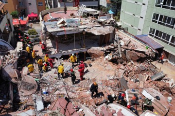 Derrumbe en Villa Gesell: encontraron otro cuerpo y ya son cuatro los muertos