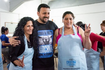 Santalla se reunió con representantes de comedores y merenderos de Avellaneda