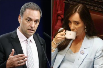 Foto de Adorni, fulminante con Villarruel tras las críticas a Milei: "No forma parte de la gestión"