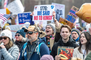 Foto de Multitudinaria marcha contra Trump: millones salieron a las calles en una de las mayores protestas de la historia del país