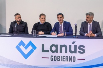 Foto de Lanús creó una Mesa Interpoderes para coordinar políticas de seguridad y combatir el delito