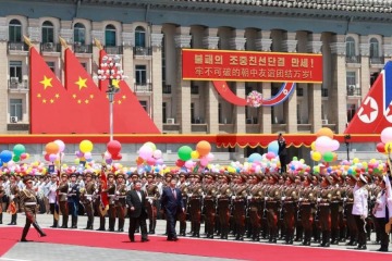 Foto de Xi Jinping visitó Corea del Norte: qué significa para Kim y China