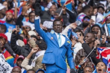 Foto de Lumumba Vea: quién es la "estatua humana" que se volvió símbolo de Congo en el Mundial 2026
