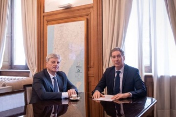 Foto de La Pampa: Nación reanudó el envío de fondos previsionales tras la reunión entre Ziliotto y Santilli