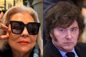 Foto de Carrió denunció penalmente a Milei por sus agravios contra periodistas