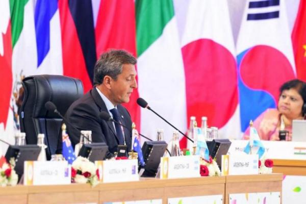 En la cumbre del G20, Massa advirtió por la deuda ambiental de los acreedores financieros con los países en desarrollo