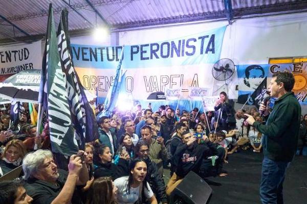 Wado bregó para que "la juventud argentina va a ser la gran protagonista de esta campaña"