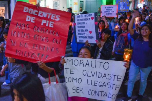 Jujuy: los docentes siguen de paro en reclamo de suba salarial y contra la reforma de Morales