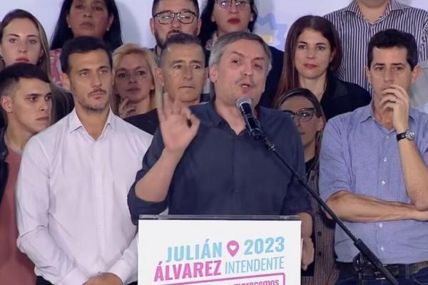 Máximo Kirchner llamó a "dar pelea en las elecciones y le pidió a Larreta, Bullrich y Milei no decir "sandeces