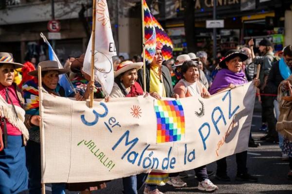 El Tercer Malón de la Paz acampará frente a Tribunales contra la reforma constitucional de Jujuy