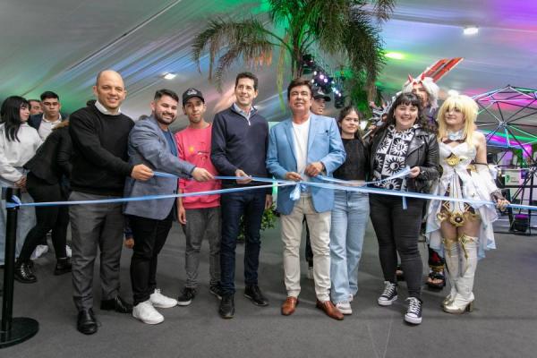 Espinoza y Wado de Pedro inauguraron la Expo Joven 2023 en La Matanza