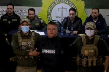 Los militares detenidos por el intento de golpe de Estado en Bolivia serán imputados por alzamiento armado y terrorismo