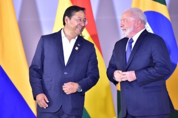 Juntos hacia la estabilidad y la prosperidad: Luis Arce y Lula da Silva se reúnen para fortalecer las relaciones entre Brasil y Bolivia