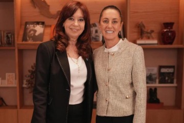 "Una militante preparada, sensible y valiente": Cristina Kirchner se reunió con Claudia Sheinbaum, la presidenta electa de México