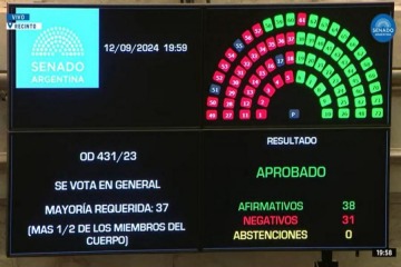 El Senado aprobó en general la Boleta Única de Papel y vuelve con cambios a Diputados