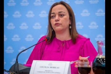 "Para mucha gente, la luz es la diferencia entre la vida y la muerte", advirtió Cecilia Moreau