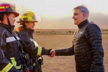 Tras el incendio en Capilla del Monte, Martín Llaryora pidió endurecer las penas: "No puede ser que no haya penas acordes al daño que se hace"