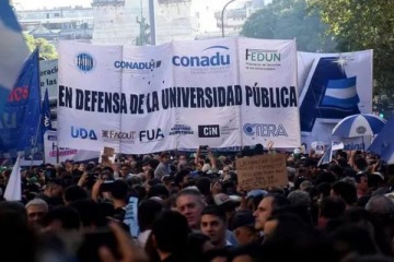 Universidades: docentes rechazaron por la trampa salarial del Gobierno y ratificaron la marcha ante el veto de Milei