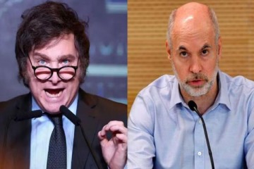 Cruce entre Milei y Larreta: el libertario lo trató de "siniestro" y el ex jefe de Gobierno porteño lo culpó por la suba de la pobreza