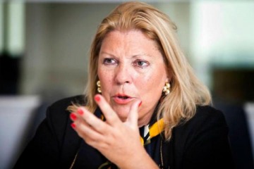 Lilita Carrió acusó a Toto Caputo de "armar una bicicleta financiera" para beneficiar a sus amigos