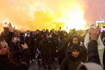 Ataque antisemita: hinchas de un equipo israelí fueron agredidos en Ámsterdam tras un partido de fútbol