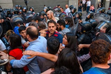 Repudiable: enfermeros de CABA fueron reprimidos por la Policía de Jorge Macri