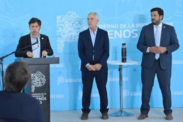 Kicillof inauguró la ampliación de la Unidad Penitenciaria Melchor Romero: "La inseguridad no se soluciona a los gritos ni con insultos"