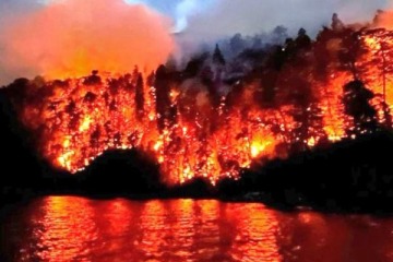 En medio de los incendios en el Parque Nacional Nahuel Huapi, el Sistema Nacional del Manejo del Fuego queda a cargo de Bullrich