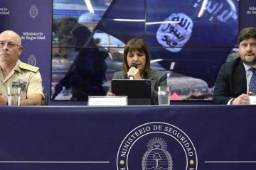 Bullrich anunció la detención de "un terrorista vinculado con el Estado Islámico"