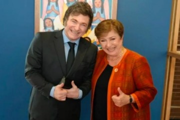 Reunión clave antes de la asunción de Trump: Milei mantiene un encuentro con Kristalina Georgieva 