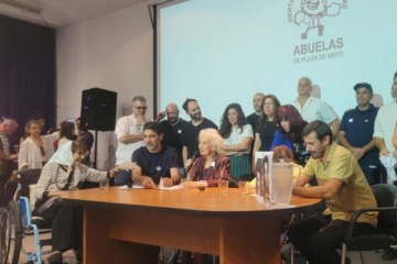 "Podrá abrazarse con sus dos hermanos": las Abuelas de Plaza de Mayo festejaron el hallazgo de la nieta 139