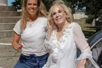 Mirtha Legrand visitó un ex centro clandestino de detención en Mar del Plata 