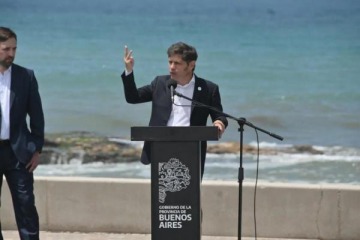 Kicillof calificó de "inaceptable y gravísimo" el discurso de Milei en el Foro de Davos