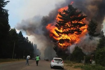 Incendios en El Bolsón y Epuyén: confirman que fueron intencionales