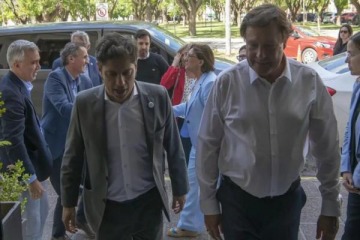 Weretilneck agradeció a Kicillof por enviar brigadistas para reforzar el trabajo contra los incendios en la Patagonia