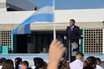 Achával inauguró junto a Kicillof el Polo Educativo de Villa Luján en el inicio de clases