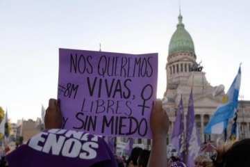 Cómo será el cronograma de movilizaciones en la Argentina por el Día Internacional de la Mujer