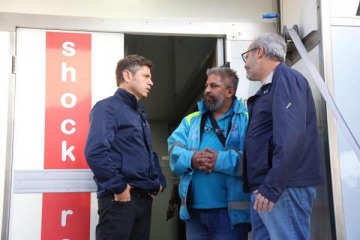 Bahía Blanca: tras recorrer las zonas afectadas por el temporal, Kicillof reclamó al Gobierno Nacional que ponga lo que tiene que poner