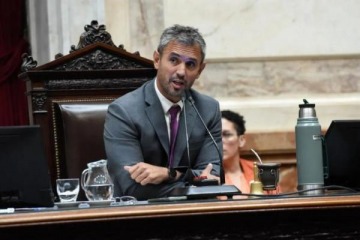 Filtran audios en los que Martín Menem les pide generar caos en el recinto a los diputados libertarios: "Los quiero puteando"