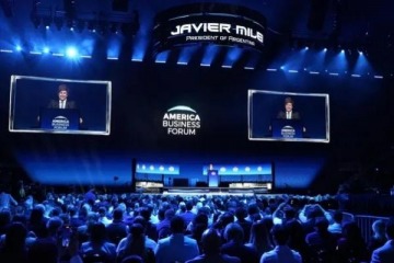 Foto de Insólito: en el American Business Forum, Milei insistió con el "miedo kuka" y minimizó la victoria de Zohran Mamdani