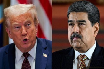 Foto de Trump declaró "terrorista" a Maduro y crece la tensión entre EEUU y Venezuela