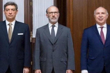 Foto de Corte Suprema: Lorenzetti instó a completar las vacantes y arguentó que "falta de todo"