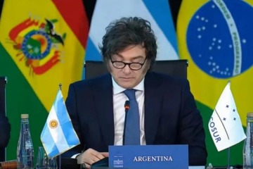Foto de En un discurso tenso, Milei reclamó reformar el Mercosur y denunció su “costo económico”