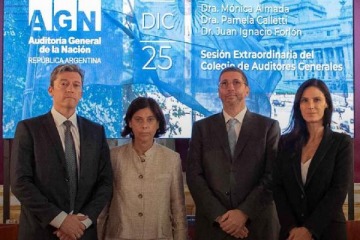 Foto de En plena tensión con el PRO, juraron las nuevas autoridades de la AGN