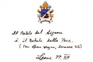 Foto de León XIV pidió una navidad pacífica "al menos por 24 horas"