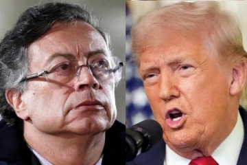 Foto de Donald Trump y Gustavo Petro hablaron por teléfono para bajar la tensión y acordaron dialogar "cara a cara"