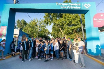 Foto de Julián Álvarez inauguró el nuevo Paseo Lineal Ferré en Remedios de Escalada